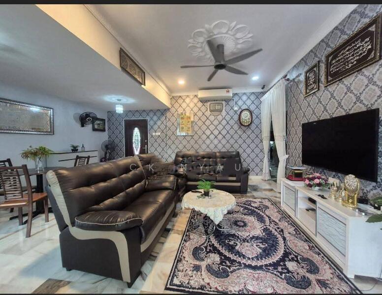 Ipoh sppk pengkalan renovated extended single storey corner house for sale - 3