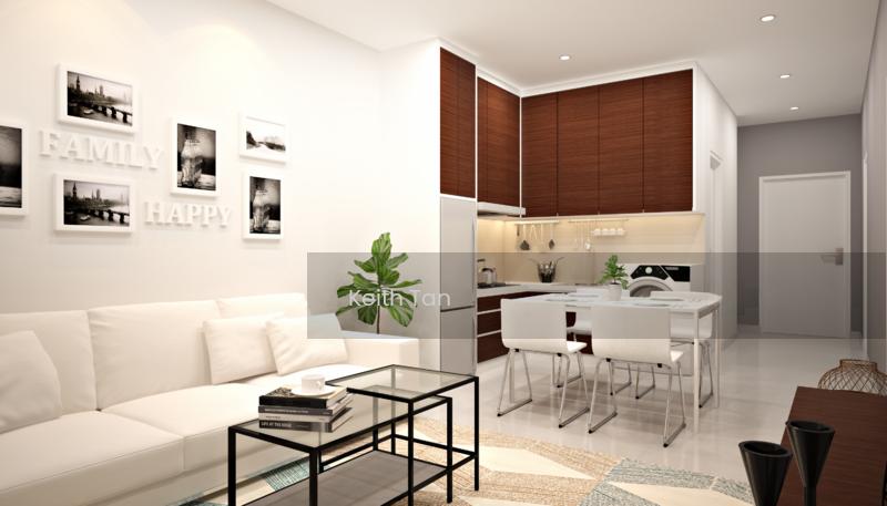 Setapak Freehold 2-3 ROOM 296K Free 4 Air Con, Water Heaters, Kitchen - 2