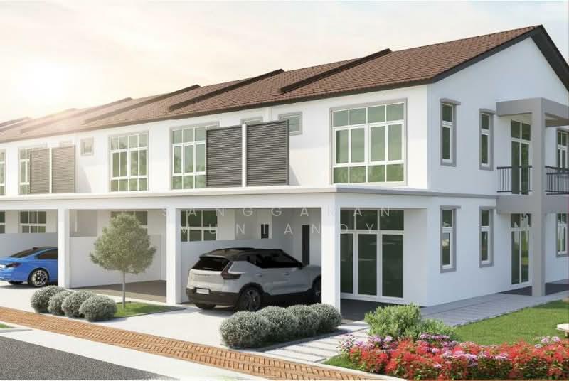 RUMAH TERES DUA TINGKAT DI LUNAS - 1