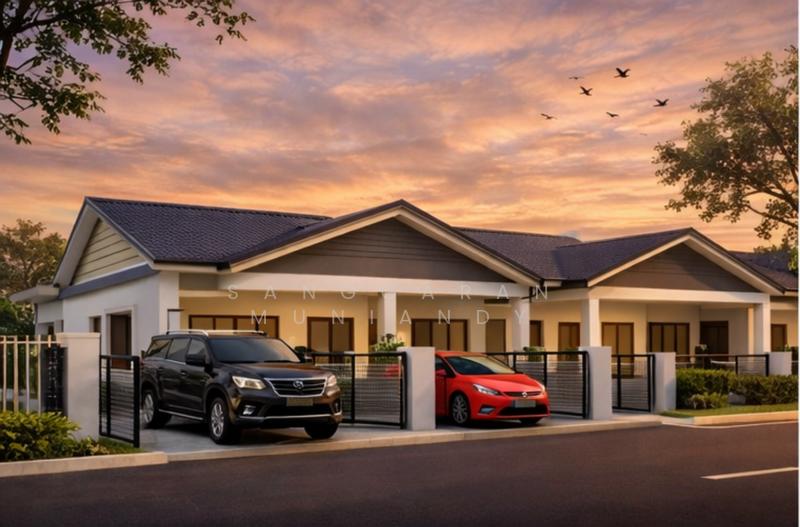 RUMAH TERES SETINGKAT DI BAGAN SERAI - 4