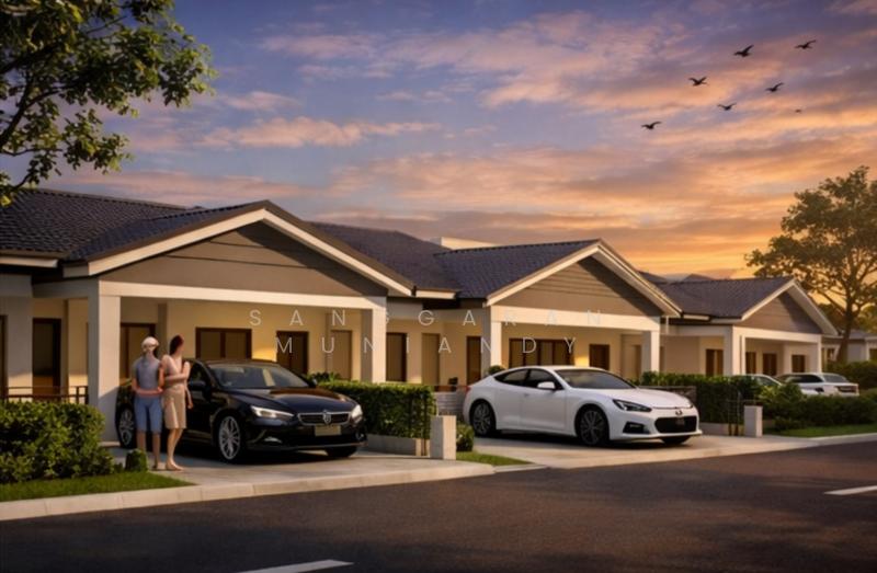 RUMAH TERES SETINGKAT DI BAGAN SERAI - 2