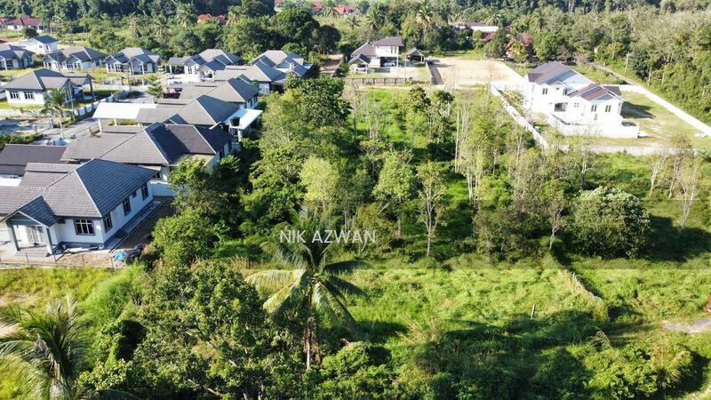 (17,100 KP, Geran Bangunan, Bawah Harga Pasaran) Lot Banglo di Melor, Kelantan - 1