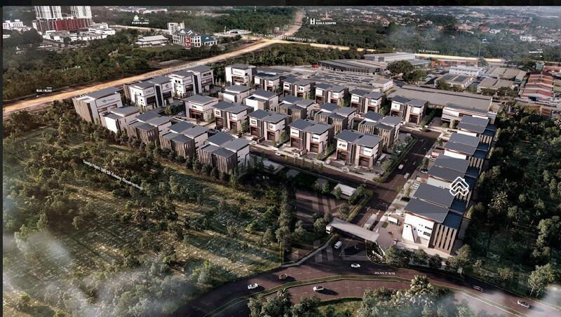 Semi-D factory at Bangi - 1