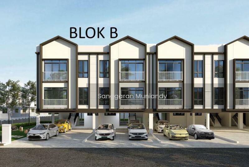 Townhouse di Parit Buntar - 1