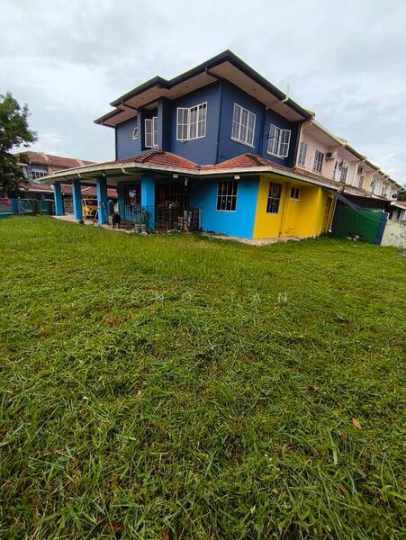 Corner double storey terrace for sales at matang 6 1/2 mile taman suria indah for sales - 5
