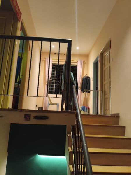 Corner double storey terrace for sales at matang 6 1/2 mile taman suria indah for sales - 2