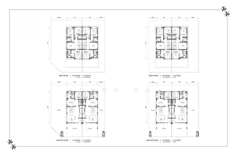 LUXURY SIDE BY SIDE 2 Lots Semi-D CORA ECO ARDENCE Setia Alam - 2