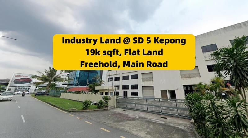 SD 5 Industrial Land, KIP, Tago, Sri Damansara, Kepong, Segambut - 1