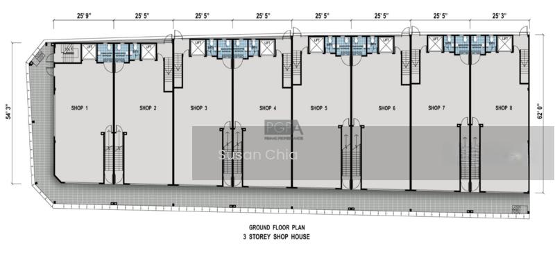 Epic Avenue in Bukit Jambul: Three-Storey Commercial Shophouse with Lift Access. - 2