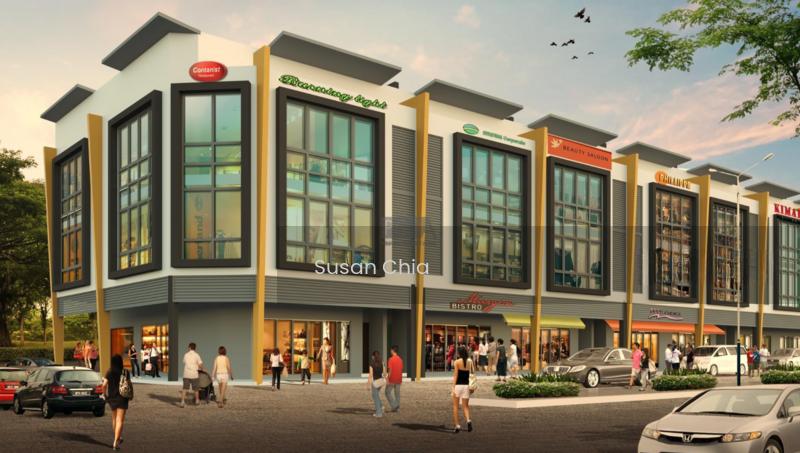 Epic Avenue in Bukit Jambul: Three-Storey Commercial Shophouse with Lift Access. - 1