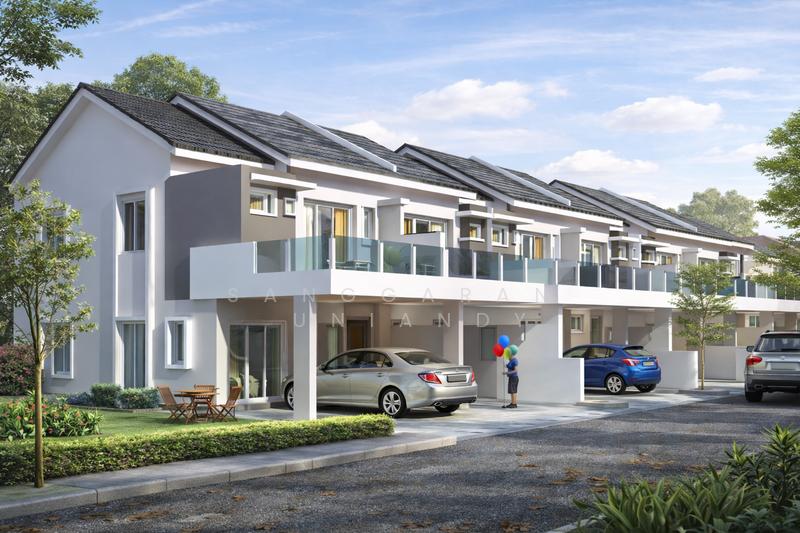 RUMAH TERES DUA TINGKAT DI NIBONG TEBAL - 2