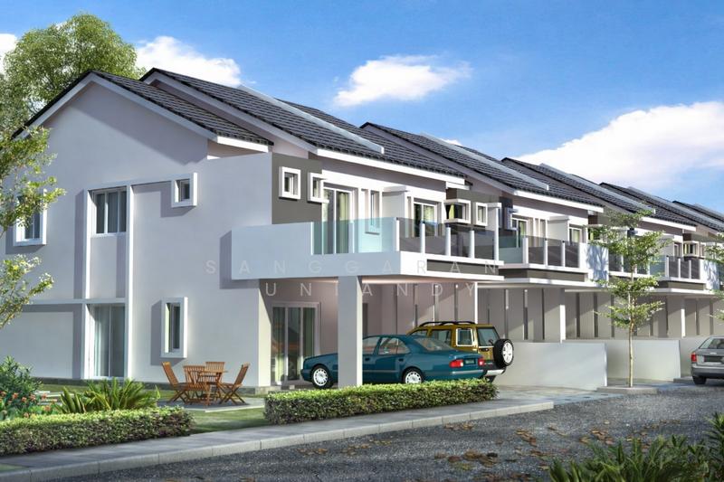 RUMAH TERES DUA TINGKAT DI NIBONG TEBAL - 1