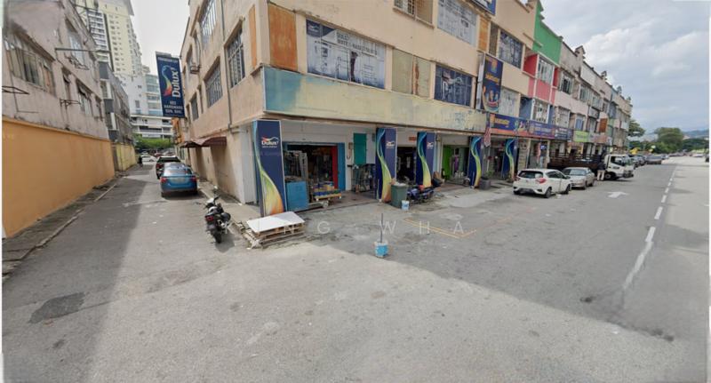 danau kota 3 sty shoplot . near mrt 3 and facing new condo , 22x80 . - 1