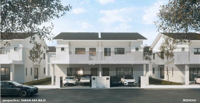 Rumah Berkembar Dua Tingkat di Ara Kuda Penang - 1