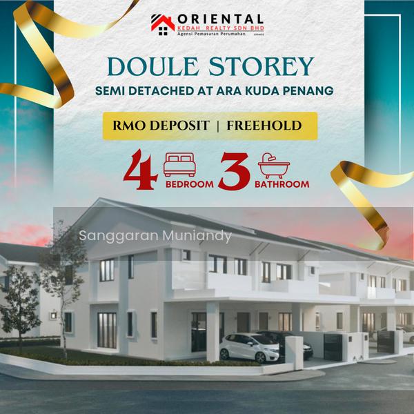 Rumah Berkembar Dua Tingkat di Ara Kuda Penang - 5