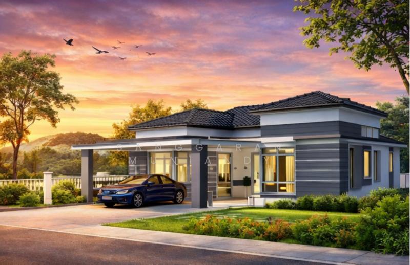 RUMAH BANGLO SETINGKAT DI GURUN - 5