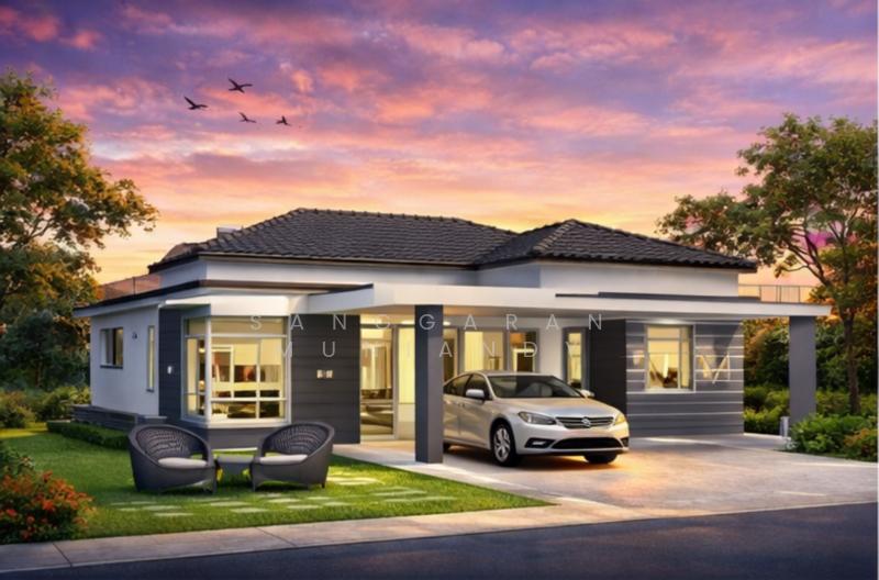 RUMAH BANGLO SETINGKAT DI GURUN - 2