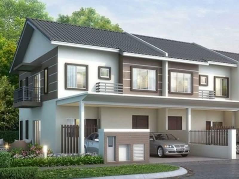 Sendayan Sendayan 20 x 70 bulanan 1800 extra land 15ft - 3