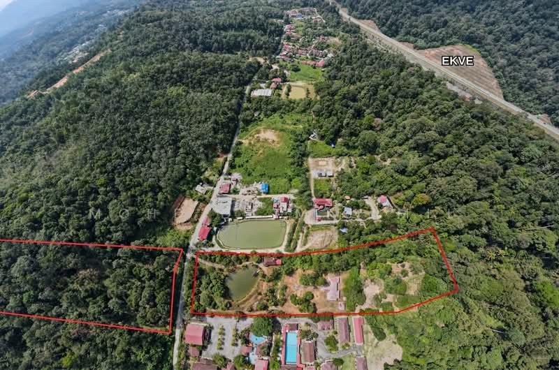 4 Ekar Development-Ready – Bungalow Kayu, Rumah Pekerja,Sungai, Dusun & Infrastructure Siap - 2