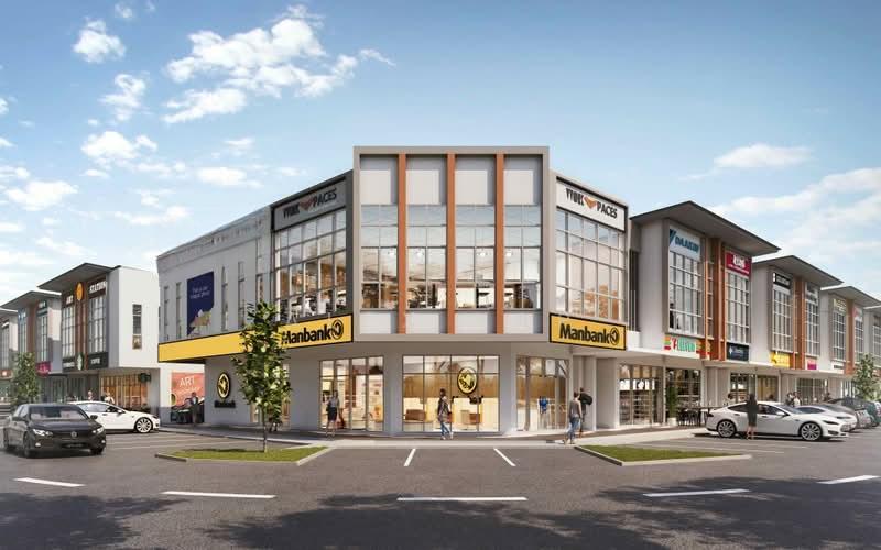 Klang very hot location 2 sty free hold new shop - 1