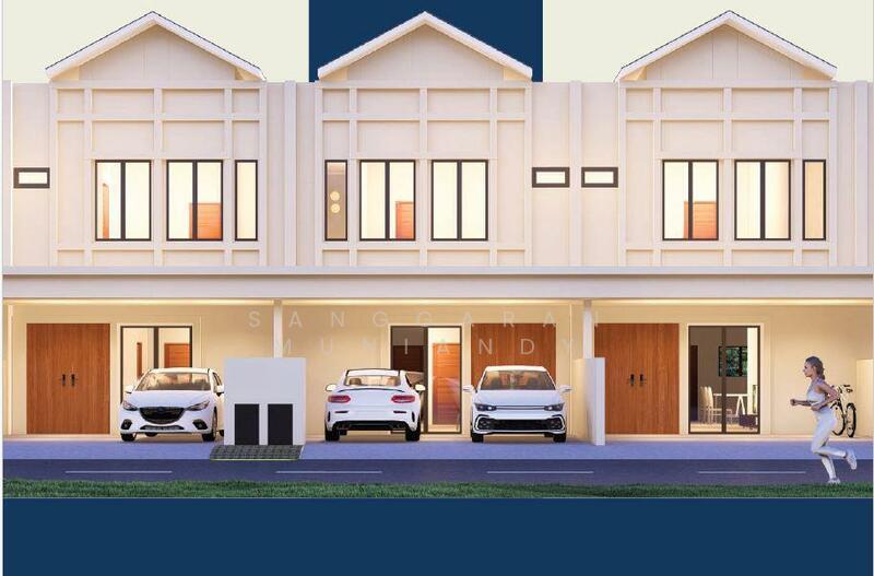 Rumah Teres Dua Tingkat di Nibong Tebal - 1