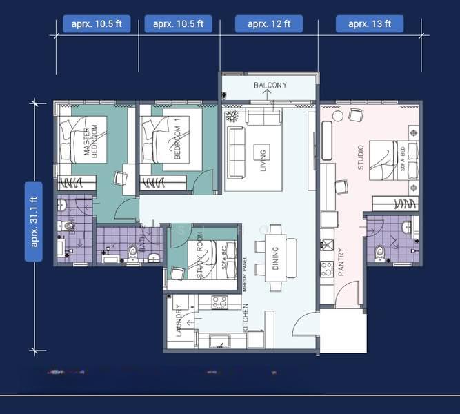 Vi Residence @ Savantia Valley Batu Kawan - 2