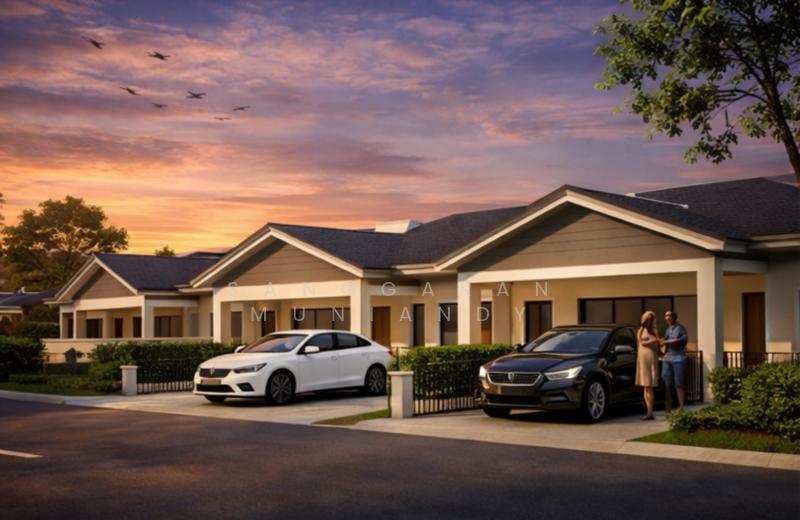 RUMAH TERES SETINGKAT DI BAGAN SERAI - 5