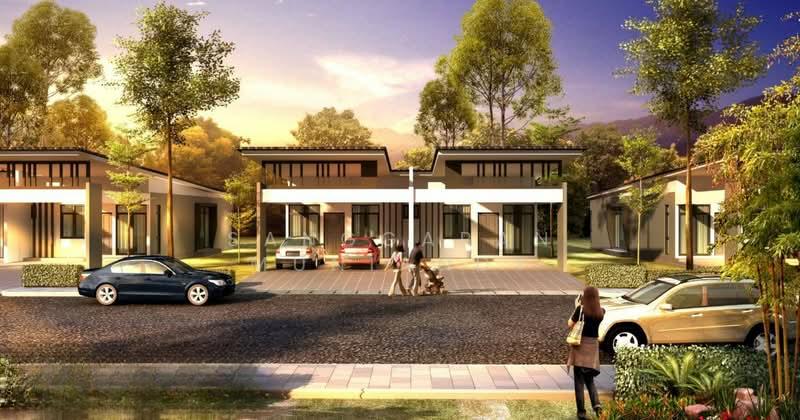RUMAH BERKEMBAR SETINGKAT DI SERDANG - 1