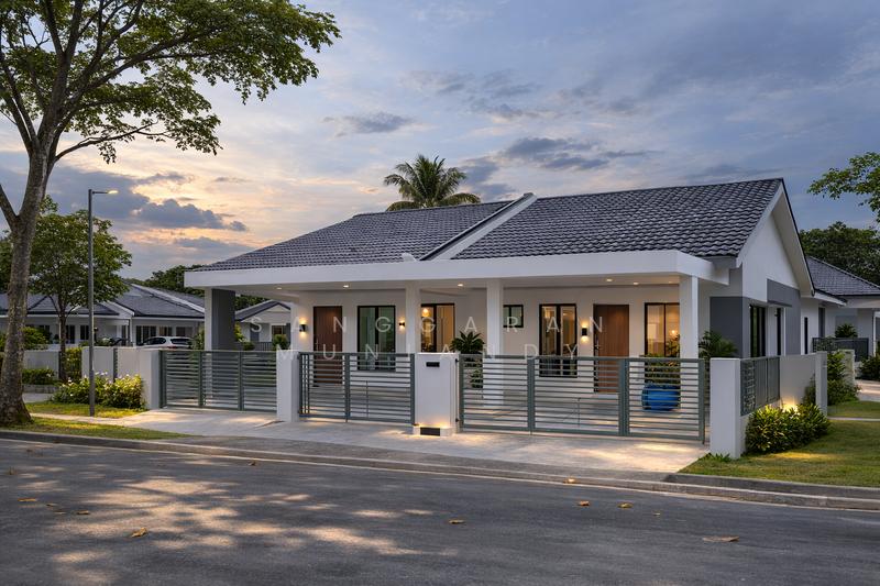 RUMAH BERKEMBAR SETINGKAT DI SERDANG - 2