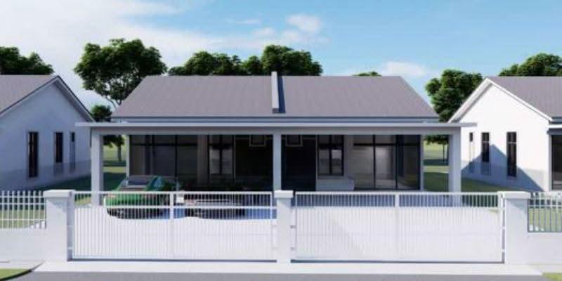 RUMAH BERKEMBAR SETINGKAT DI BALING - 1