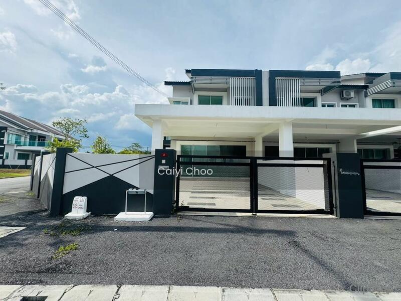 Double storey terrace new house corner lot in Taman Klebang Emas Chemor - 1