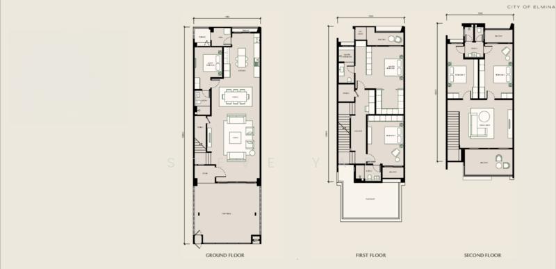 New Launch Freehold 3-storey Superlink Homes, Seri Embun City of Elmina - 2