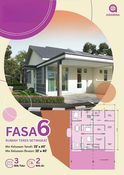 1-storey Terrace Taman Kerian Putra (Parit Buntar) - 2