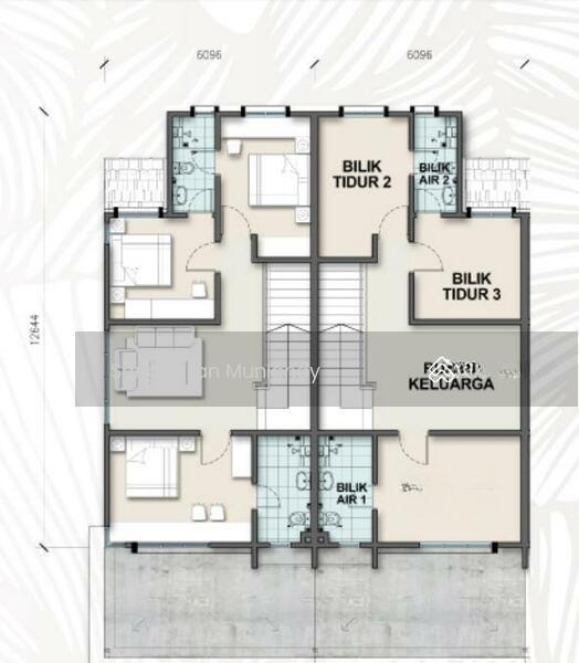 Rumah Teres Dua Tingkat di Jitra, Kedah - 3