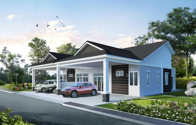 RUMAH BERKEMBAR SETINGKAT DI POKOK SENA - 1