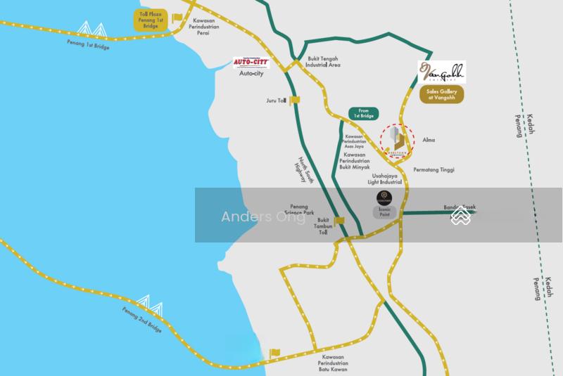 Semi D 3 Storey Factory Warehouse Light Industry Hub Alma Bukit Mertajam For Sale - 1