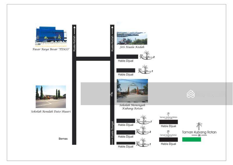 Teres 1 Tingkat - Taman Kubang Rotan Fasa 2B - Alor Setar - 5