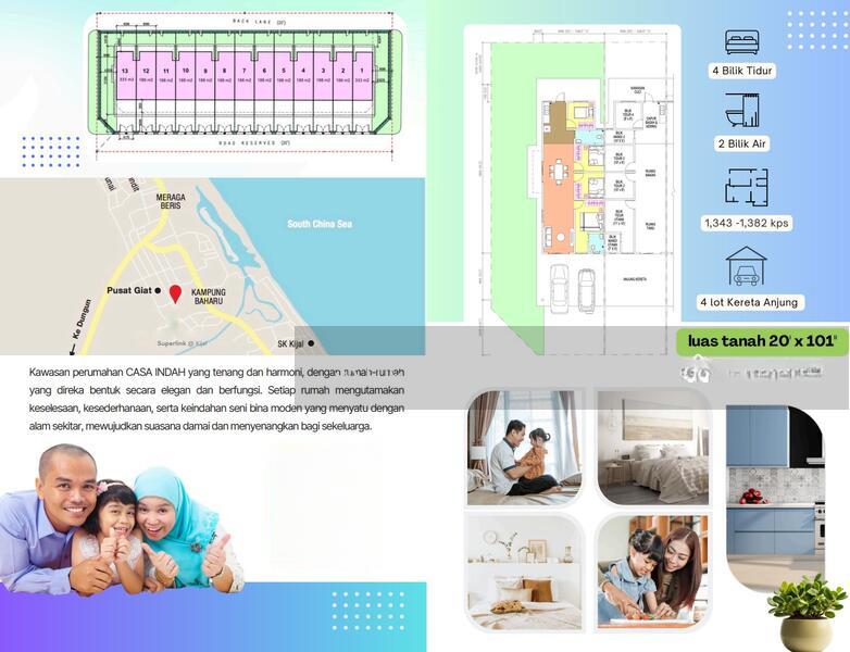 casa indah 1 kijal - 5