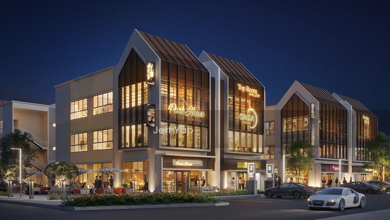 Aurora Avenue, Puteri Harbour, Iskandar Puteri.3 Storeys Semi D Shop - 4