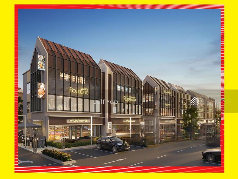 Aurora Avenue, Puteri Harbour, Iskandar Puteri.3 Storeys Semi D Shop - 1