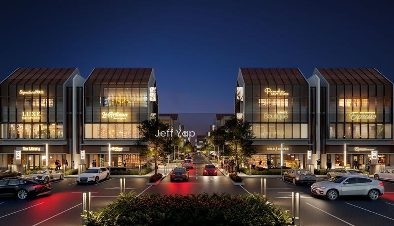Aurora Avenue, Puteri Harbour, Iskandar Puteri.3 Storeys Semi D Shop - 5