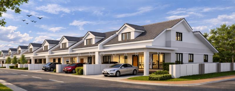 RUMAH TERES 1.5 TINGKAT DI KUBANG SEMANG - 5