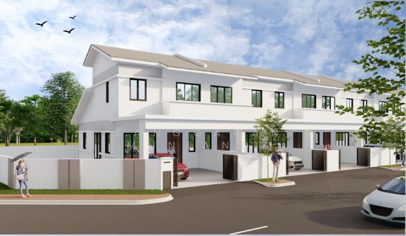 RUMAH TERES 1.5 TINGKAT DI KUBANG SEMANG - 4