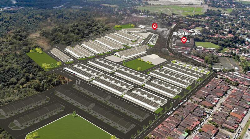 Rumah Teres 1.5 Tingkat di Kubang Semang Penang - 4