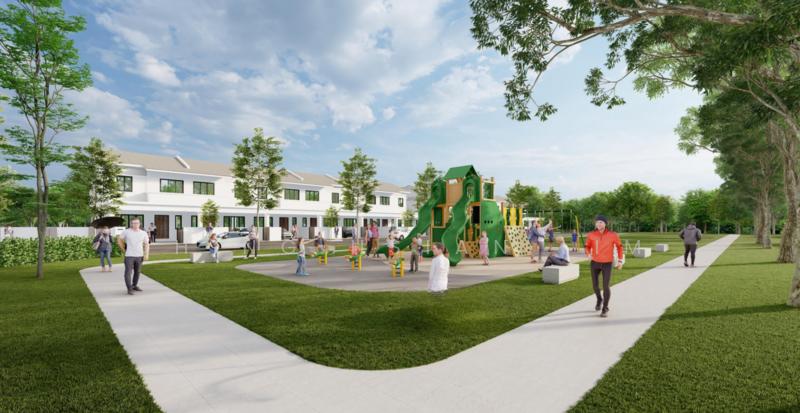 Rumah Teres 1.5 Tingkat di Kubang Semang Penang - 5