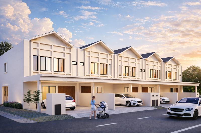 RUMAH TERES DUA TINGKAT DI NIBONG TEBAL - 4