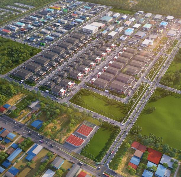 Wisdom Park Jenjarom TPG Banting Puchong SKVE WCE Highway 1.5str Semi D Factory - 1