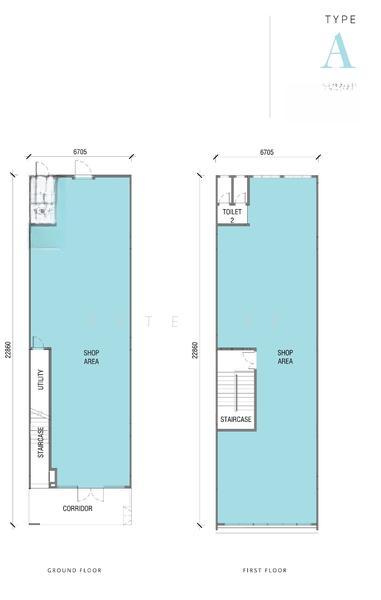 RM2.3M FREEHOLD Individual, Near LRT, Klang, Bukit Tinggi Shop Office 2 sty BT Arcadium 2 cashback - 2