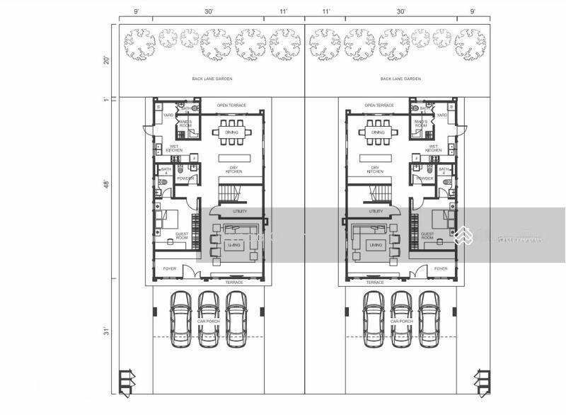 Eco Horizon @ Beldon, Double Storey Bungalow, Bandar Cassia Penang. - 3