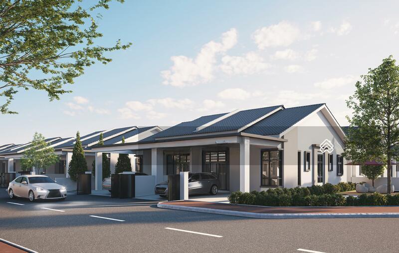 Rumah Semi-D Kluster Setingkat di Gurun - 2